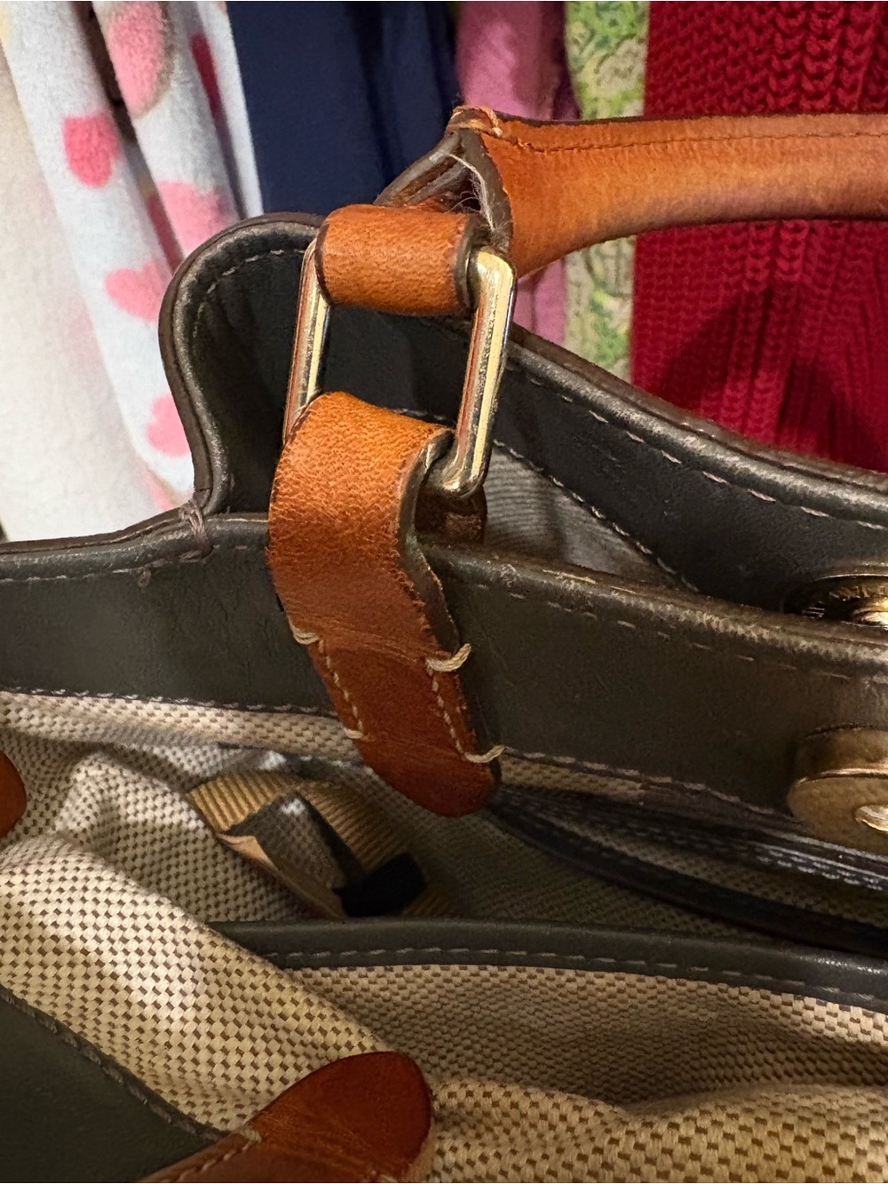 Dooney & Bourke | Barlow Satchel | Dark Grey - Picture 15 of 16